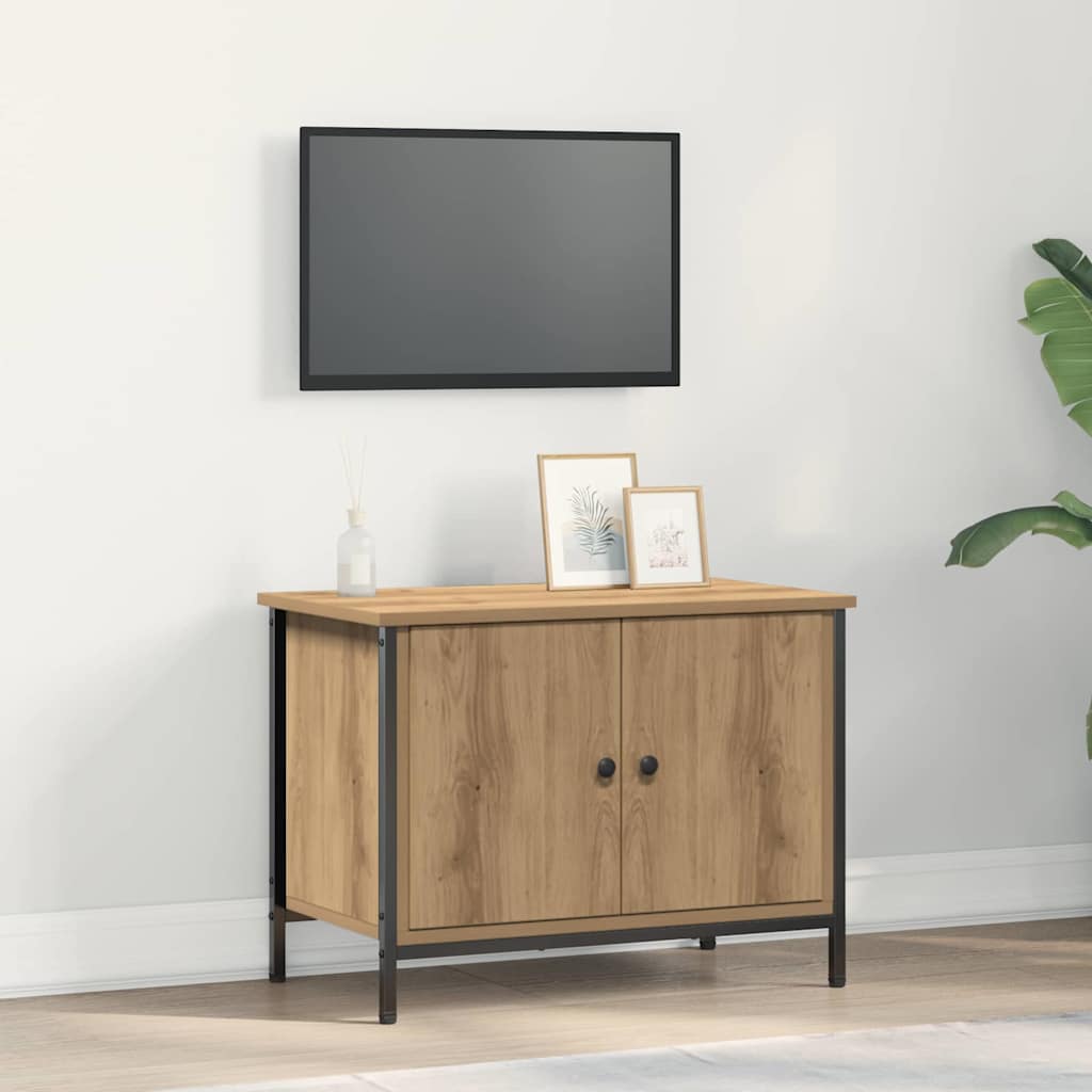 TV-skab 60 x 35 x 45 cm Artisan Egetræ Konstrueret træ