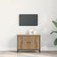 TV-skab 60 x 35 x 45 cm Artisan Egetræ Konstrueret træ