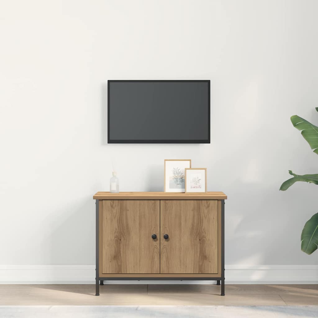 TV-skab 60 x 35 x 45 cm Artisan Egetræ Konstrueret træ