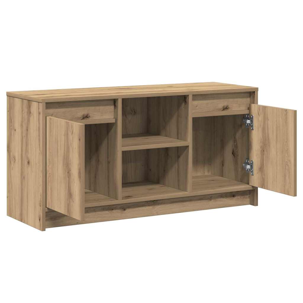 TV Enheder 100 x 34 x 50 cm Brun Konstrueret træ