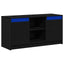 TV Enheder 100 x 34 x 50 cm Sort Konstrueret træ