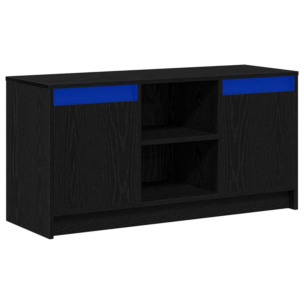 TV Enheder 100 x 34 x 50 cm Sort Konstrueret træ
