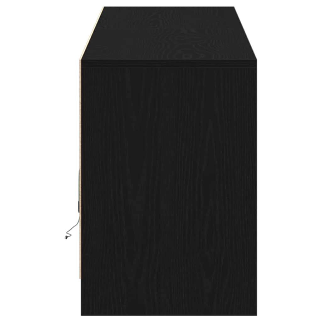 TV Enheder 100 x 34 x 50 cm Sort Konstrueret træ