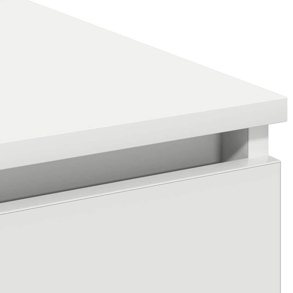 TV-skab 180 x 38 x 49 cm Hvid Konstrueret træ