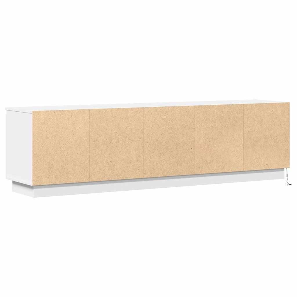 TV-skab 180 x 38 x 49 cm Hvid Konstrueret træ