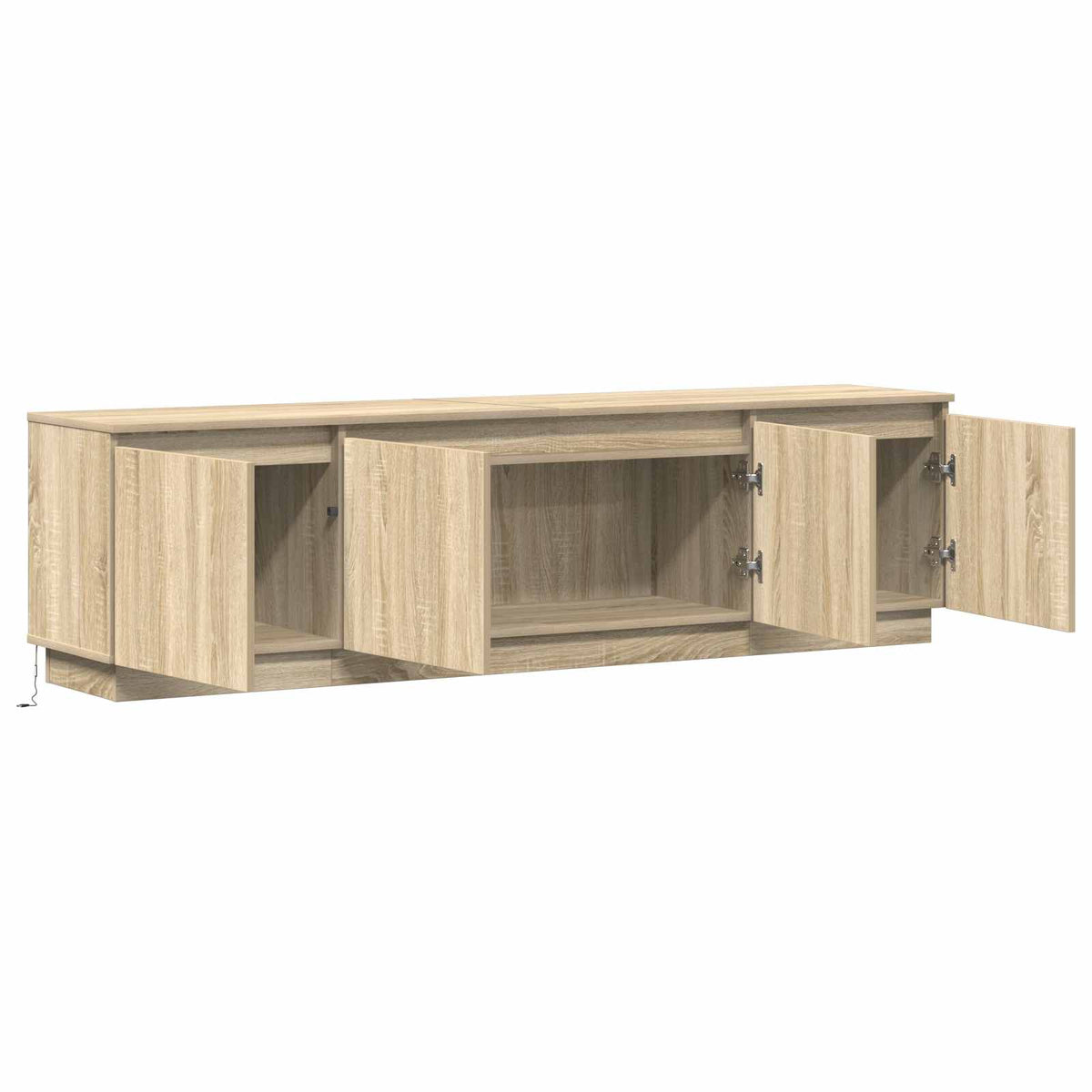 TV-skab 180 x 38 x 49 cm Sonoma eg Konstrueret træ