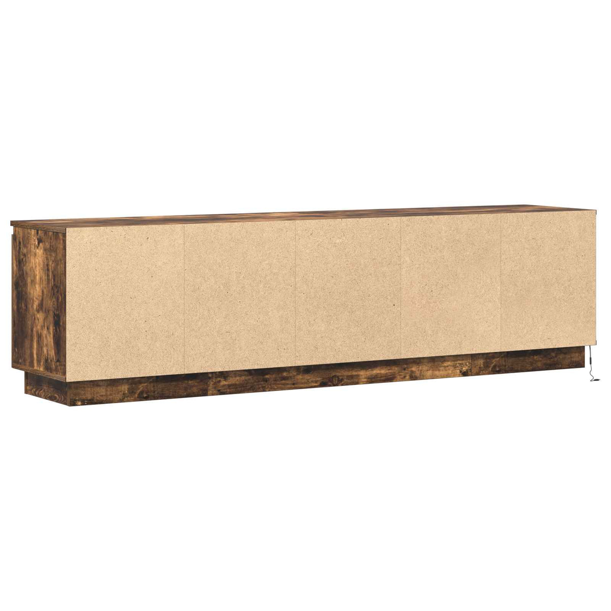 TV-skab 180 x 38 x 49 cm Røget eg Konstrueret træ