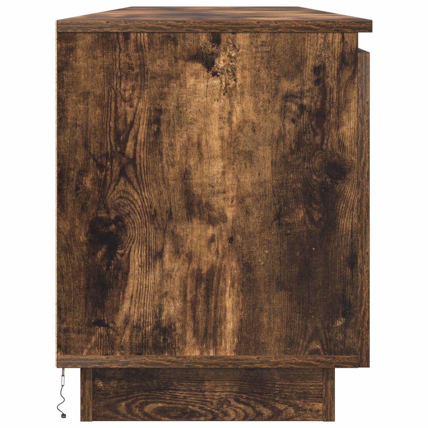 TV-skab 180 x 38 x 49 cm Røget eg Konstrueret træ