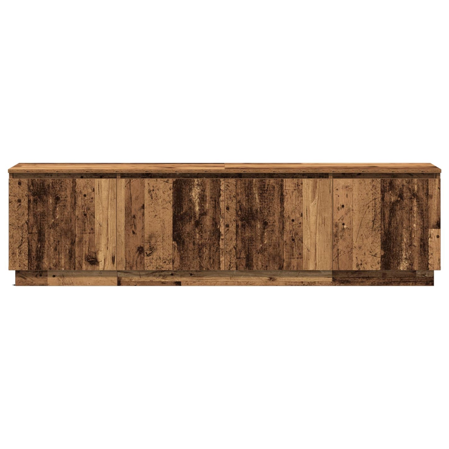 TV-skab 180 x 38 x 49 cm Gammelt træ Konstrueret træ