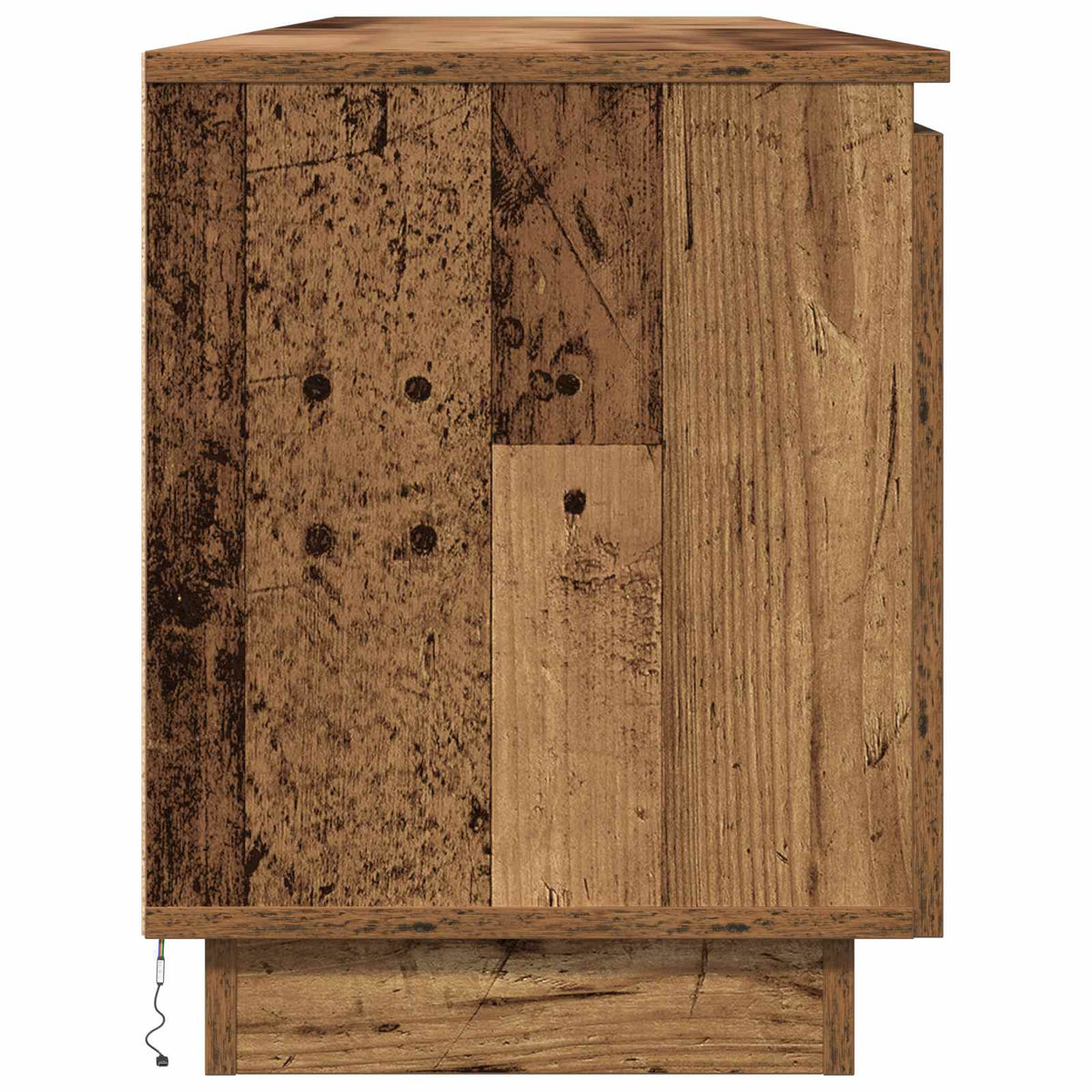 TV-skab 180 x 38 x 49 cm Gammelt træ Konstrueret træ