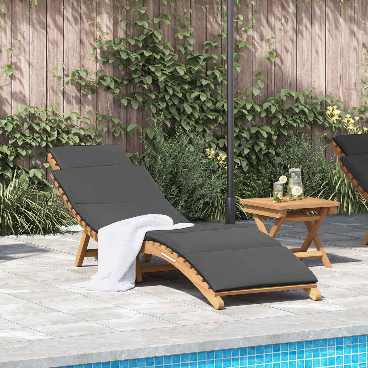 Havemøbel Solseng Brun 198 x 55 x 58,5 cm Massiv Teaktræ