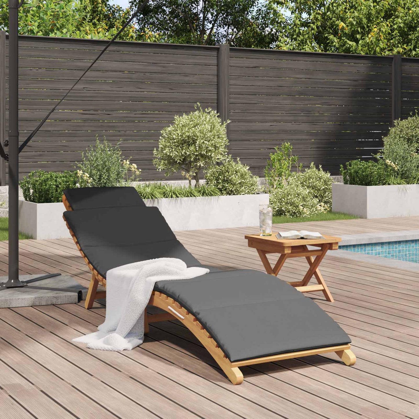 Havemøbel Solseng Brun 198 x 55 x 58,5 cm Massiv Teaktræ