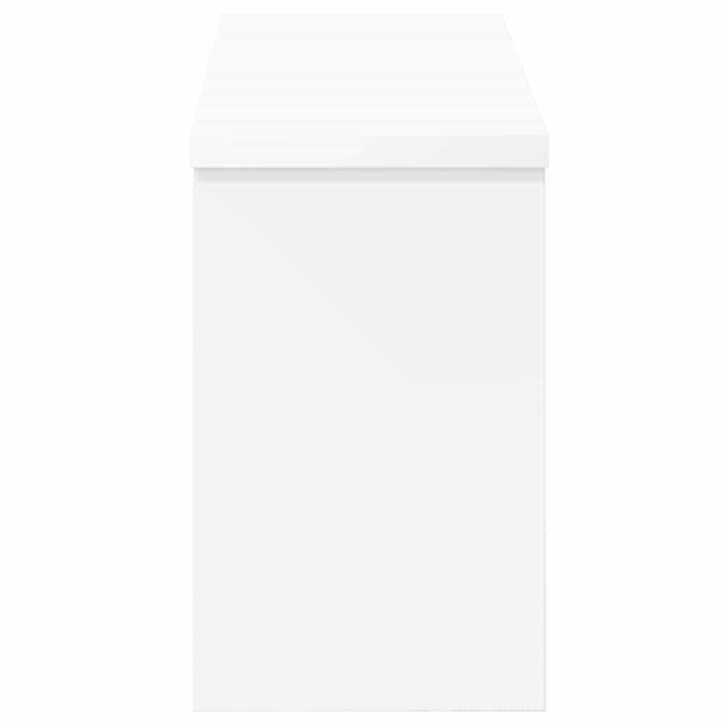 Vægmonteret Jakkeholder Vægmonteret Hvid 50 x 16 x 26 cm