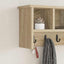 Vægmonteret Jakkeholder Vægmonteret Sonoma eg 50 x 16 x 26 cm