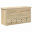 Vægmonteret Jakkeholder Vægmonteret Sonoma eg 50 x 16 x 26 cm
