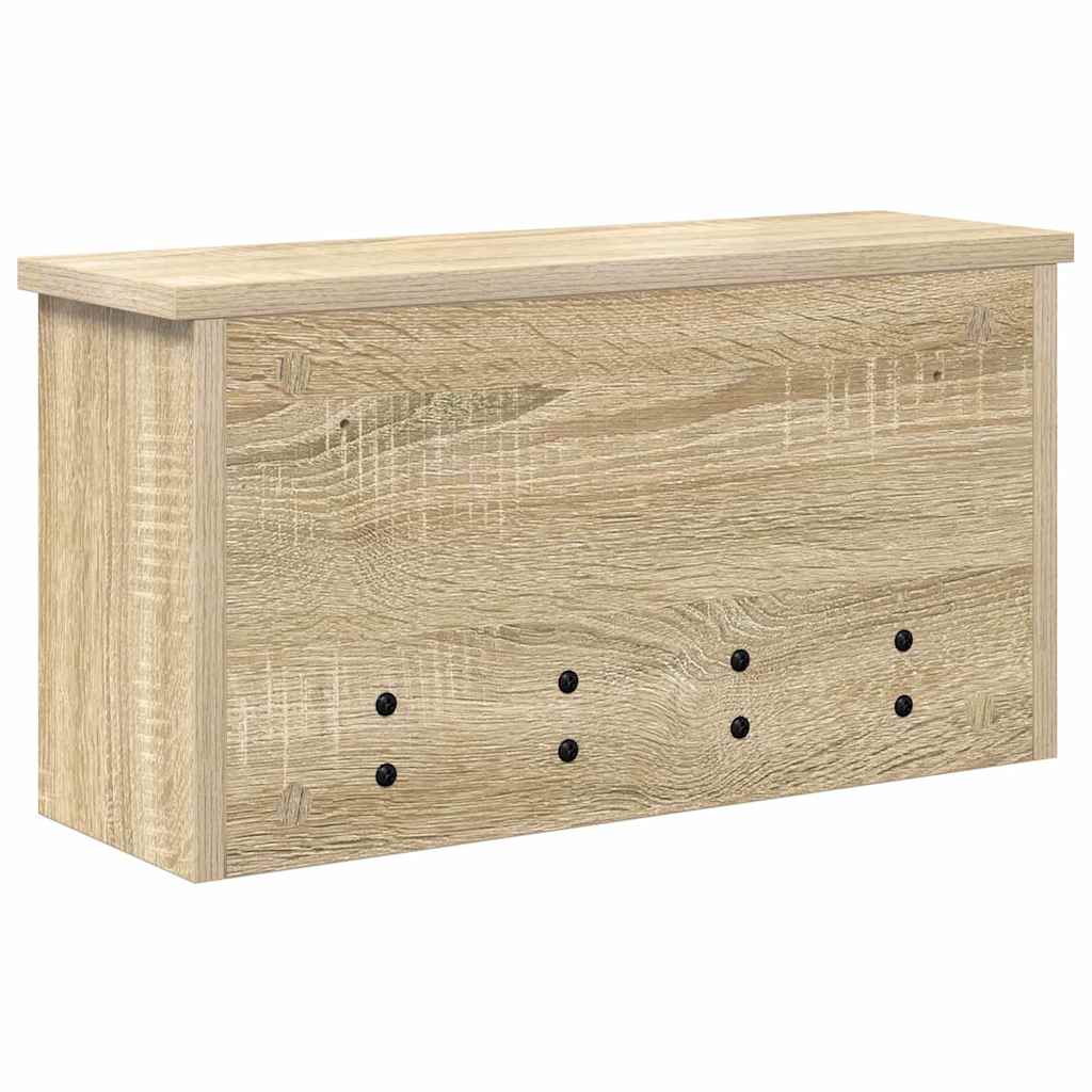 Vægmonteret Jakkeholder Vægmonteret Sonoma eg 50 x 16 x 26 cm