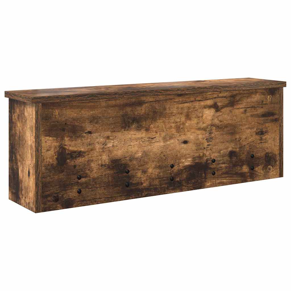 Vægmonteret Jakkeholder Vægmonteret Røget eg 75 x 16 x 26 cm