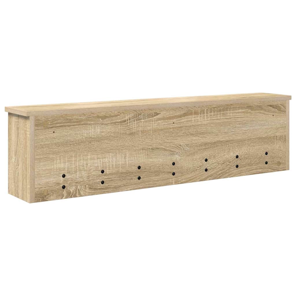 Vægmonteret Jakkeholder Vægmonteret Sonoma eg 100 x 16 x 26 cm