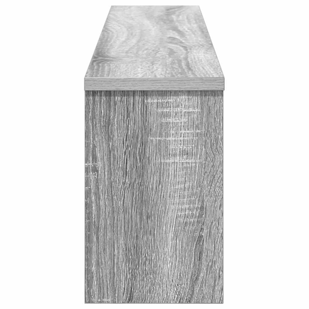 Vægmonteret Jakkeholder Vægmonteret Grå Sonoma 100 x 16 x 26 cm