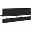 Vægmonteret Jakkeholder Vægmonteret Sort eg 90 x 15 x 36 cm