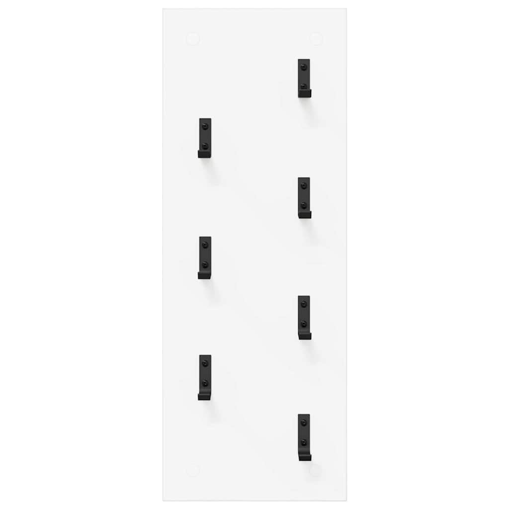 Vægmonteret Jakkeholder Vægmonteret Hvid 30 x 1,5 x 80 cm