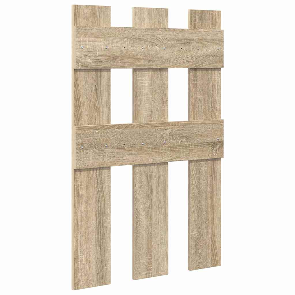 Vægmonteret Jakkeholder Vægmonteret Sonoma eg 65 x 3 x 100 cm