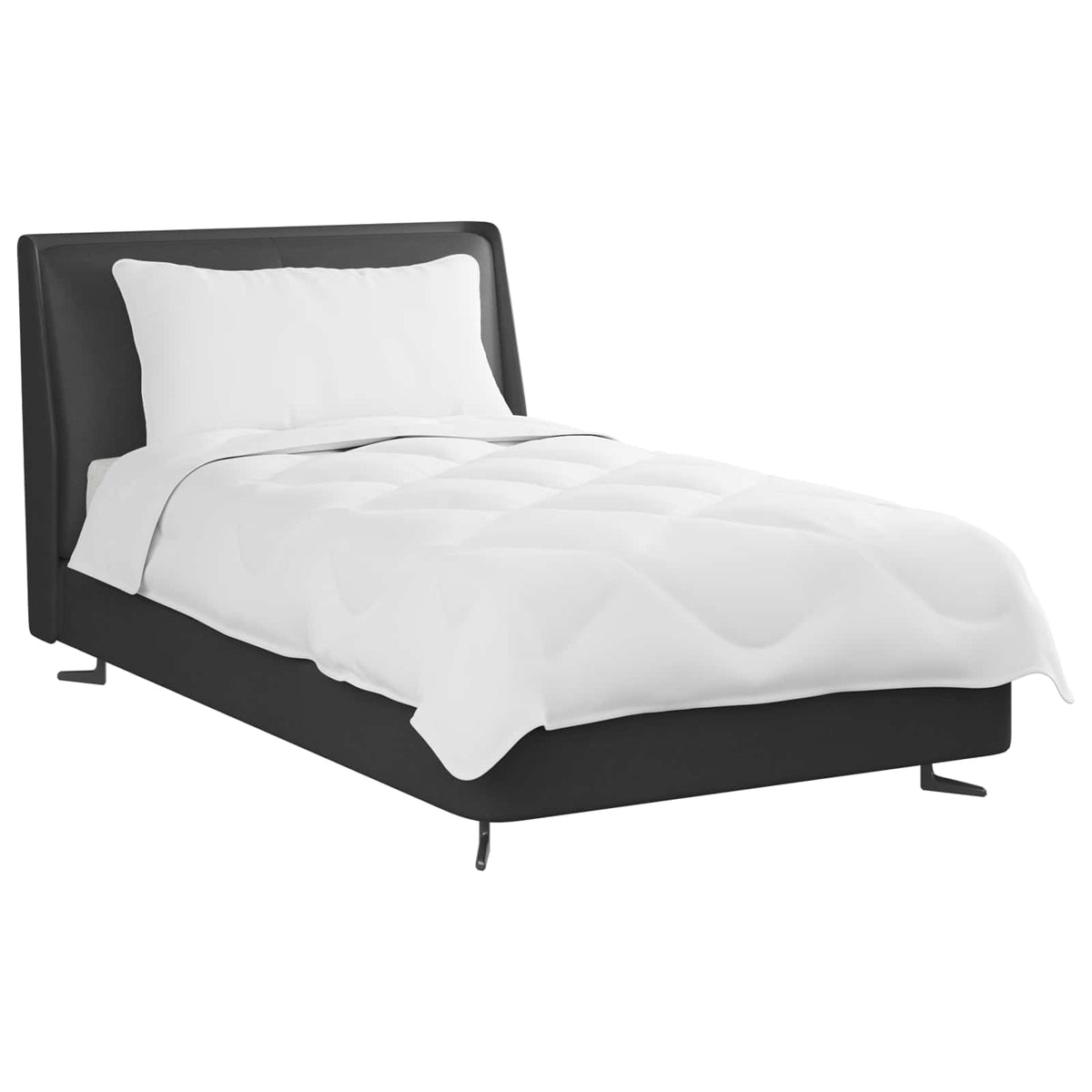 Sommer dyne med pude 2 stk. Hvid Microfiber