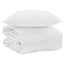 Sommer dyne med pude 2 stk. Hvid Microfiber