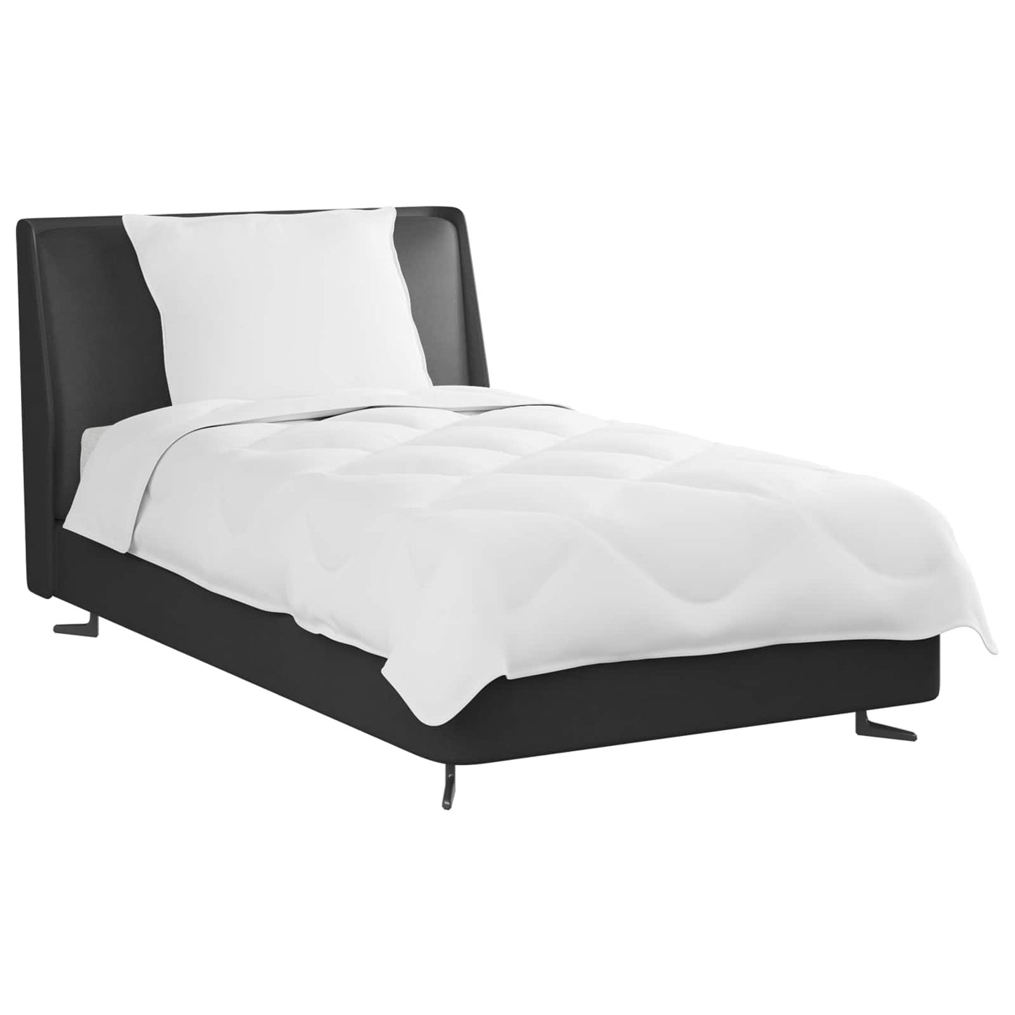 Sommer dyne med pude 2 stk. Hvid Microfiber