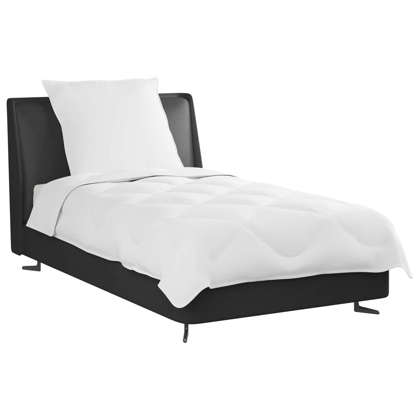 Sommer dyne med pude 2 stk. Hvid Microfiber