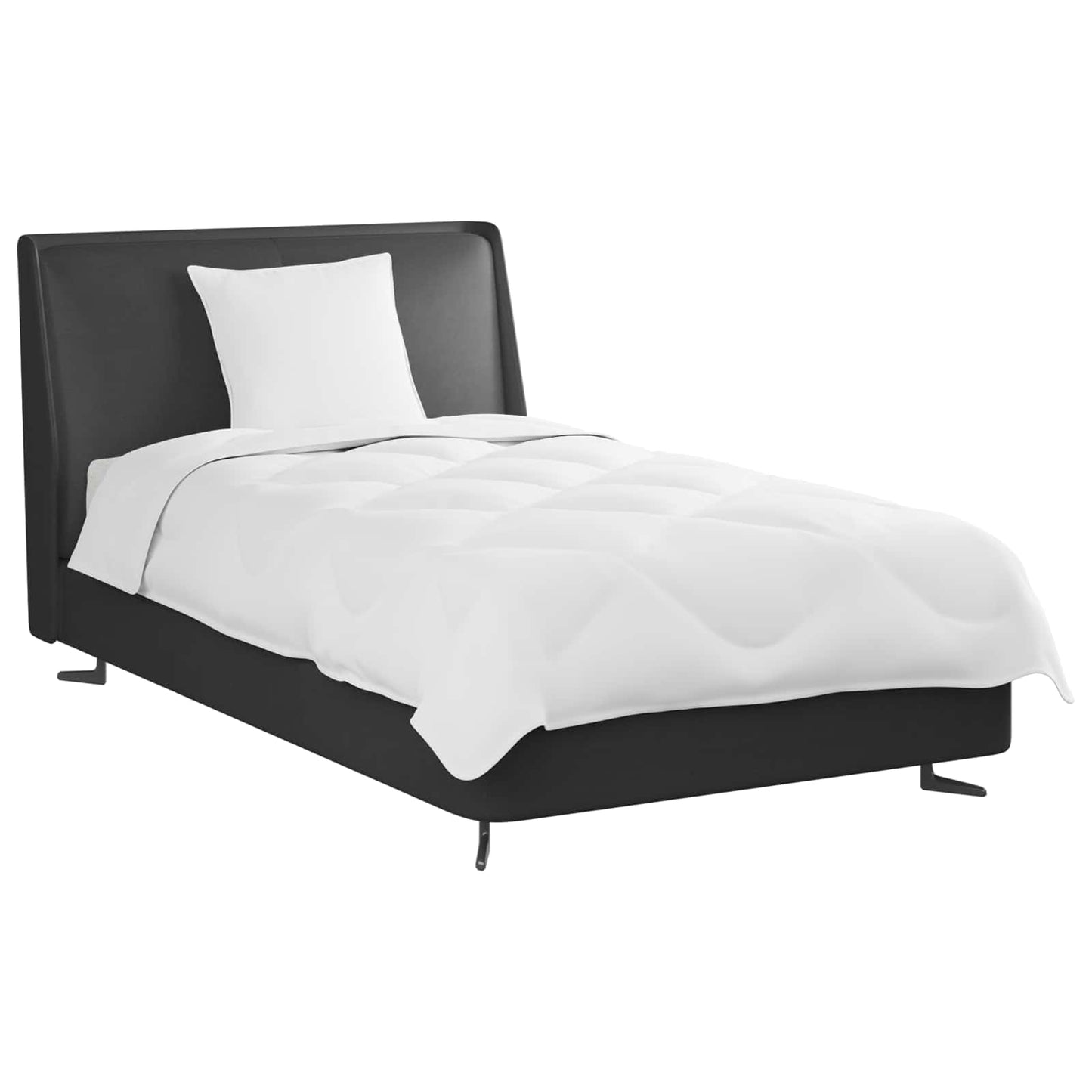 Sommer dyne med pude 2 stk. Hvid Microfiber
