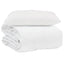 Sommer dyne med pude 2 stk. Hvid Microfiber