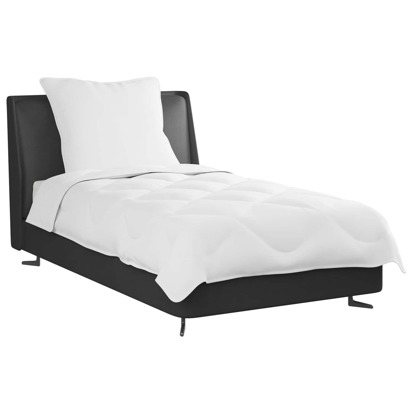 Sommer dyne med pude 2 stk. Hvid Microfiber