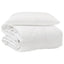 Årsdækkende Dyne med pude 2 stk. Hvid Microfiber