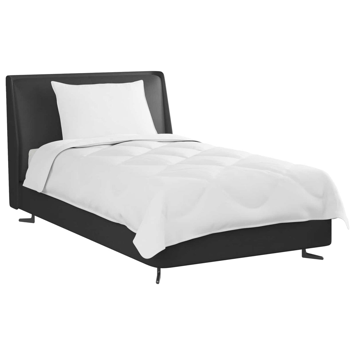 Årsdækkende Dyne med pude 2 stk. Hvid Microfiber
