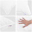 Årsdækkende Dyne med pude 2 stk. Hvid Microfiber