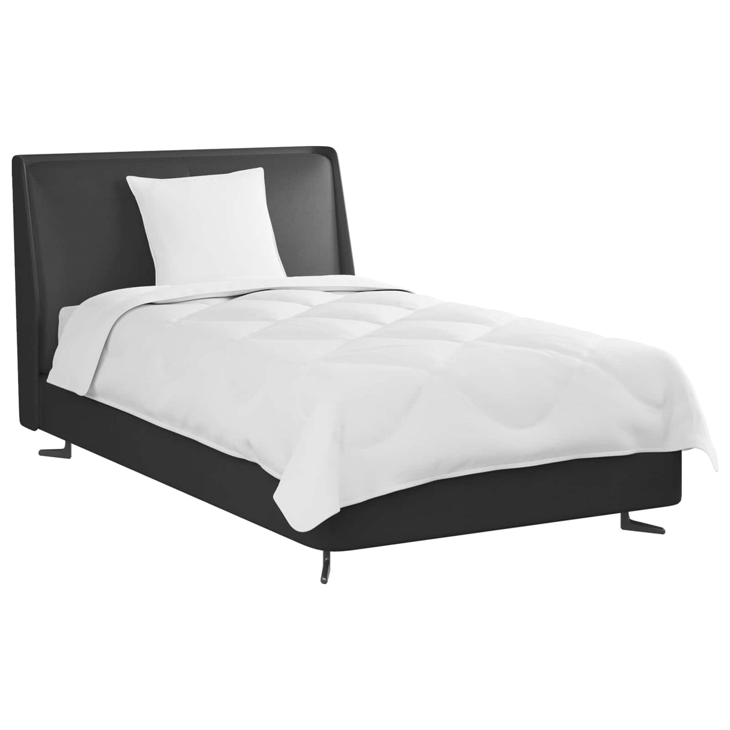 Årsdækkende Dyne med pude 2 stk. Hvid Microfiber