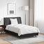 Dyne med pude 2 stk. Hvid Microfiber