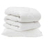 Dyne med pude 2 stk. Hvid Microfiber