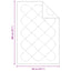 Dyne med pude 2 stk. Hvid Microfiber
