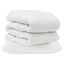 Dynebetræk Sæt med pude 2 stk. Hvid Microfiber