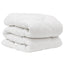 Dynebetræk Sæt med pude 2 stk. Hvid Microfiber