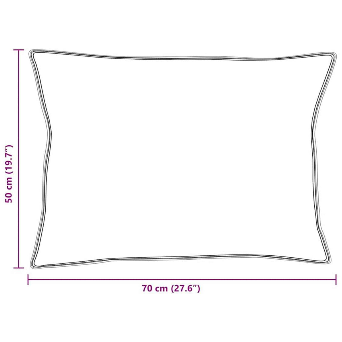 Sommer dyne med pude 3 stk. Hvid Mikrofiber