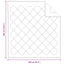 Sommer dyne med pude 3 stk. Hvid Mikrofiber