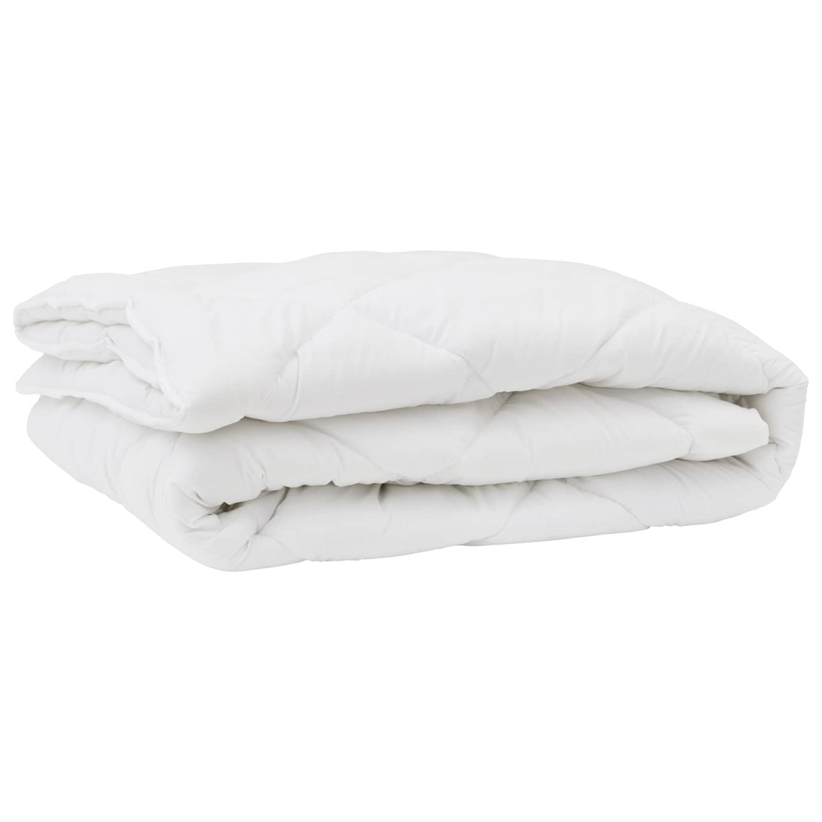 Dyne med pude 3 stk. Hvid Mikrofiber