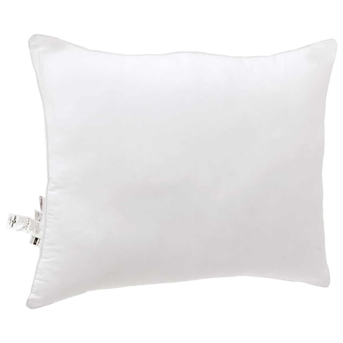 Dyne med pude 3 stk. Hvid Mikrofiber