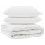 Års tid dyne med pude 3 stk. Hvid Microfiber