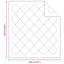Års tid dyne med pude 3 stk. Hvid Microfiber