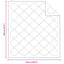 Års tid dyne med pude 3 stk. Hvid Microfiber