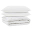 Års tid dyne med pude 3 stk. Hvid Microfiber